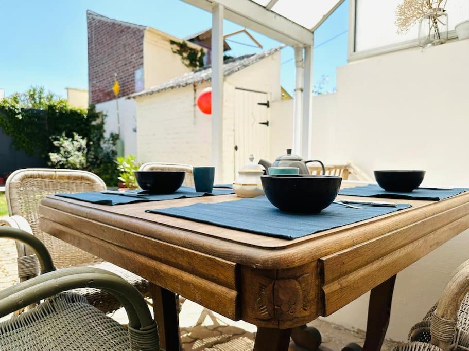Bienvenue A La Maison Cayeux Beach Esterno foto